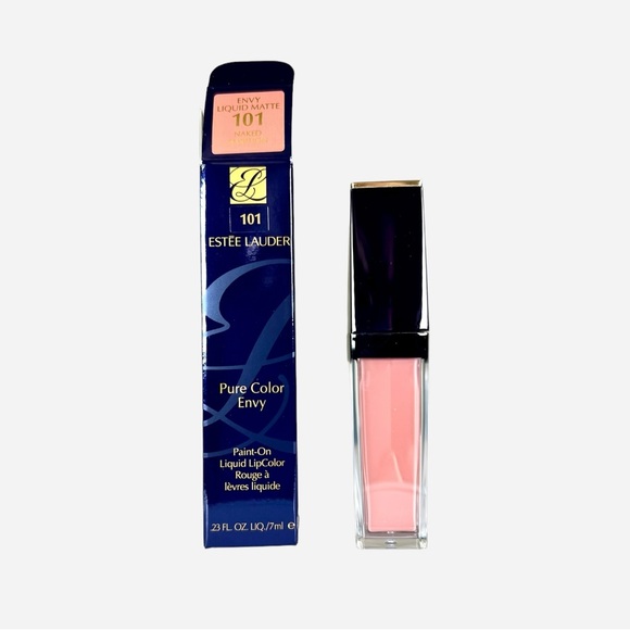 Estée Lauder Envy Liquid Matte 101 Naked Ambition Lip Color - Picture 2 of 13